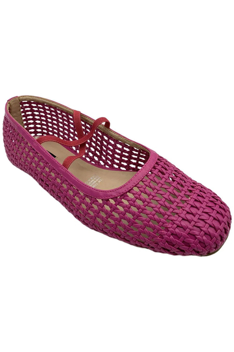 Masseys Women's Aria Slip On Flats Fiji Flower - Wide